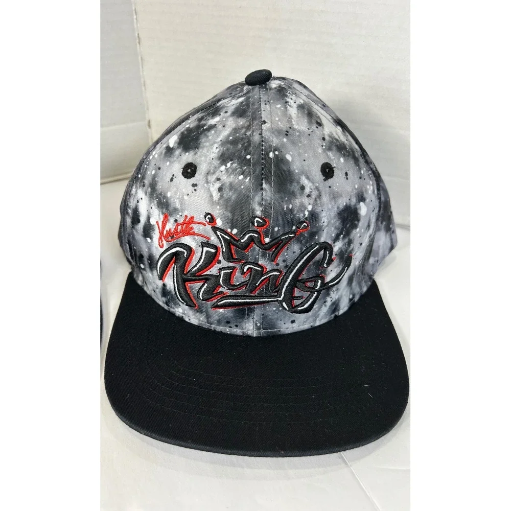 Get Yours Dope Trippy King Crown Design Lot of‎ 4 Mens Snapback Hats